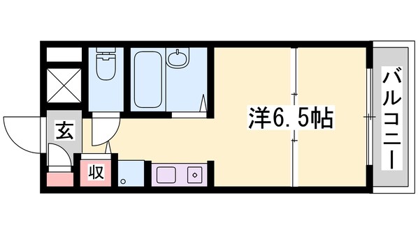 プリモローザＭの物件間取画像